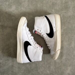 Nike white women’s blazers
